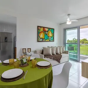 Apartamento Apt Lindo No Palm Village Em - Eco13, Pôrto das Galinhas